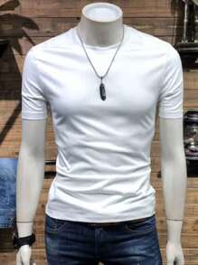 Men T-Shirts - 白色 - 查看 3