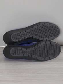 Women's Spring & Autumn New Style Round Toe Slip-On Shoes With T-Strap, High Heels, Comfortable, Fashionable, Versatile, Wedges Sole, Big Sizes - Purple - View 6