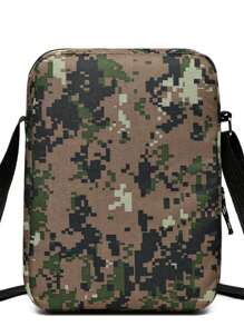 男士包包牛津布单肩斜挎包休闲帆布包男士包背包小包手机包新款单肩包单肩包侧包方包旅游必备度假夏季运动男士礼物 - 彩色 - 查看 4