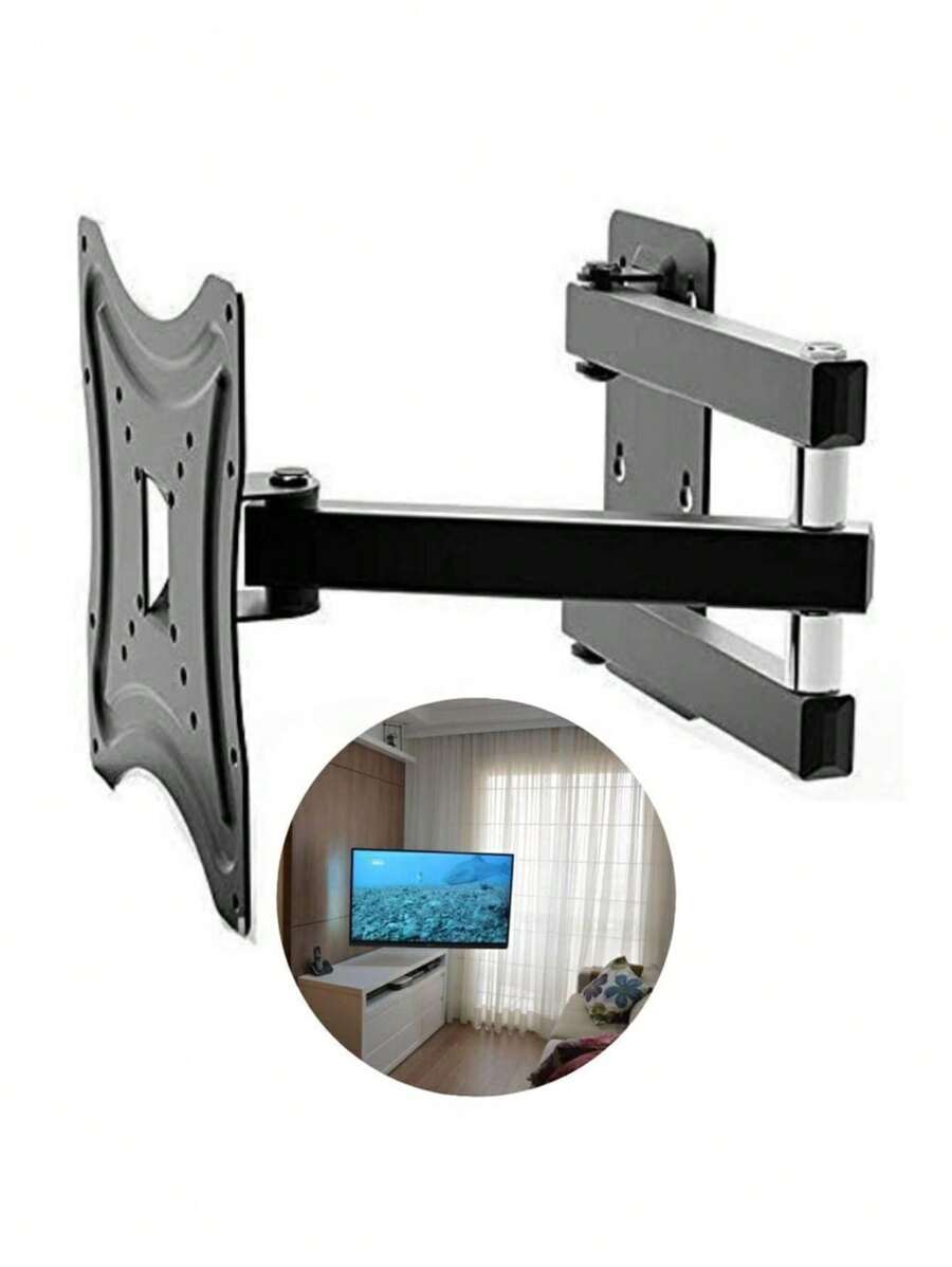 Suporte Móvel Para TV 14" á 42" Polegada Articulado Retrátil X-200 14" - Preto - Visão 1
