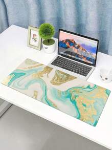 1塊帶有條紋和彩色圖案的防滑遊戲滑鼠墊,有4種尺寸可選 - 紫色 - 查看 2