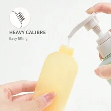 YUEMEI MOMENT 3入組半透明防漏旅行瓶連便攜包（60毫升/2盎司*3個）- 可補充和可擠壓,讓旅行無壓力！帶貼紙的空盒子,防漏擠壓管,可補充的洗髮水身體沖洗液旅行配件,客廳家居浴室家居裝飾,旅行物品,婚禮,派對,生日,男人媽媽爸爸朋友,新年,配件,有趣的禮物 - 彩色 - 查看 9