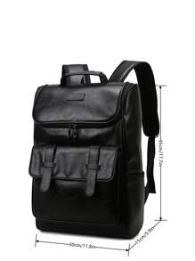 peach tree 1 pieza Mochila negra de gran capacidad para uso en exteriores/oficina con bolsillo con cremallera, compartimento para computadora que se ajusta a portátiles de 15.6 pulgadas, mochila funcional (regalo para hombres) Bolsa navideña de Peach Tree para vacaciones, regalos del día de San Valentín, impermeable, compartimiento para portátil, ligera, portátil, casual de negocios, para niños y hombres, trabajadores de cuello blanco, perfecta para volver a la escuela, primer día de escuela, escuela secundaria, trabajo, negocios, traslados