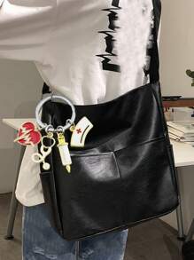 1入組黑色醫生和護士醫療鑰匙扣首飾口罩鑰匙扣醫療救援鑰匙扣注射器聽診器愛護士帽鑰匙扣,是醫生、護士、醫護人員感恩節禮物、聖誕禮物、聖誕節配飾、聖誕節裝飾品,護士禮物的理想選擇 - 黑色 - 查看 4