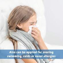 24入組鼻夾,止鼻血塞塞鼻夾套裝,可防止打鼾和意外情況,適用於游泳（綠色,藍色） - 綠色 - 查看 5