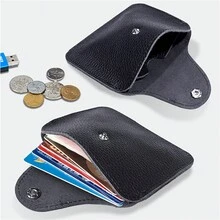 仿皮耳机盒、女士零钱包、儿童/学生小钱包、可爱卡包 - 黃色 - 查看 5