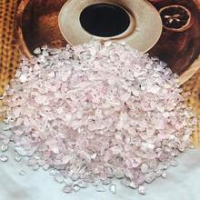 100g/Pack Natural Asymmetric Pink Crystal Stone, Demagnetized Stone For Landscaping, Aquarium And Fish Tank Decoration - Pink - View 3