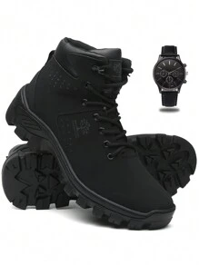 Men Boots - Black - View 1
