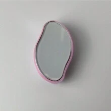 New Mirror Nano Glass Grinding Hair Removal Tool, Manual Physically Reusable Hair Remover, Suitable For Both Men And Women - Frosted Purple - View 3