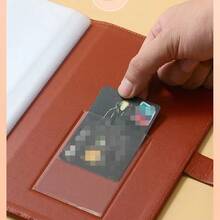 1本儲蓄簿存儲相簿,可存銀行存款、帳單、支票、存摺和匯票等相關文件 - 紅色 - 查看 5