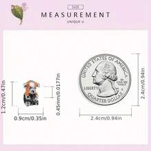 1pc Bead With Pug Dog Design Suitable For Charm Bracelet Diy Craft Jewelry Making Accessories - A - View 2