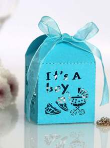 10pcs Gender Reveal Party Gift Box - Blue - View 1
