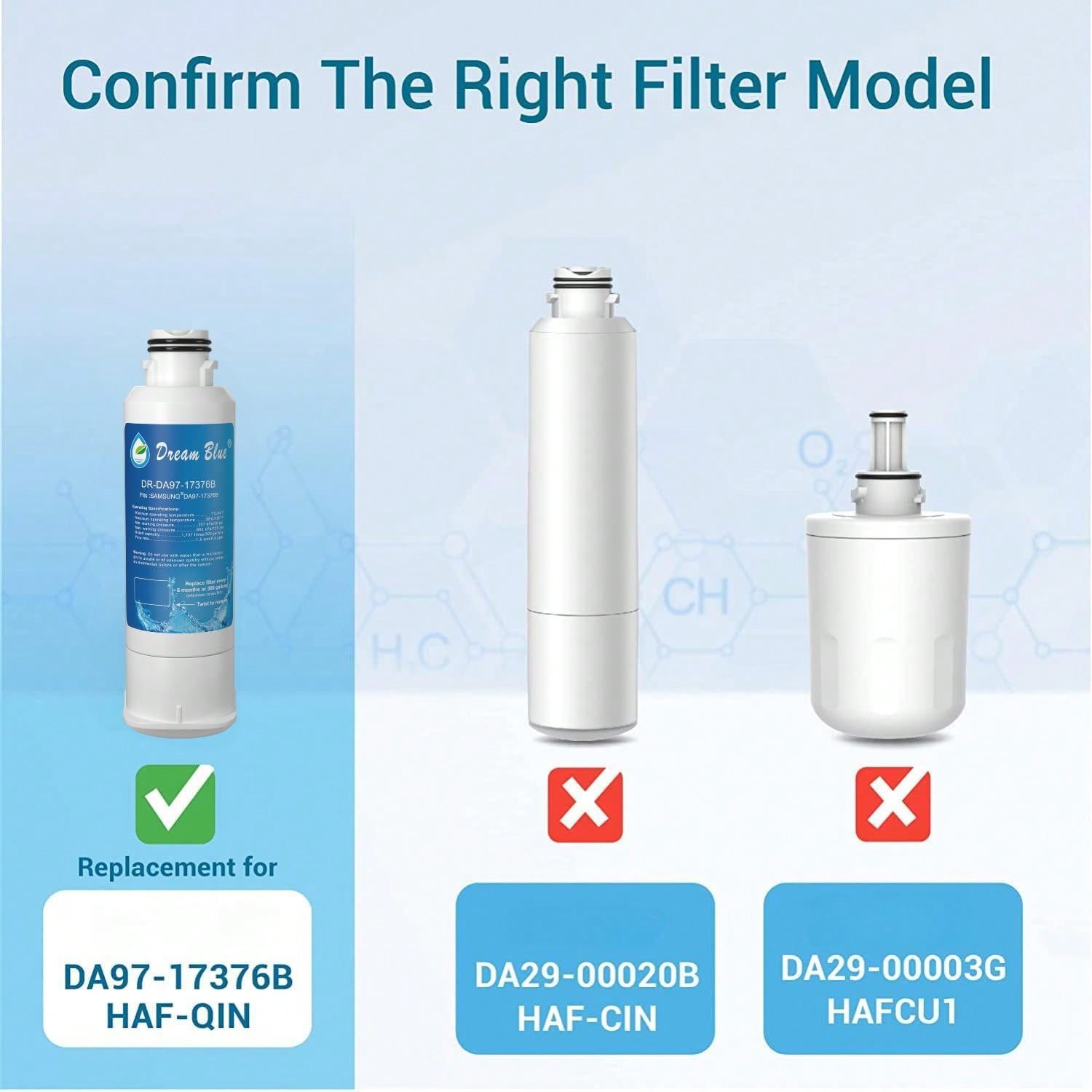 DA9717376B Replacement For Samsung® HAFQIN, HAFQIN/EXP, DA9717376B