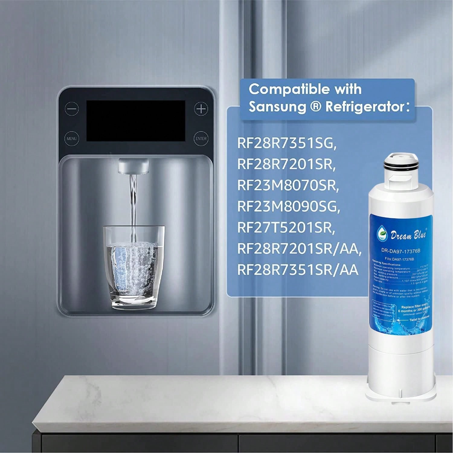 DA9717376B Replacement For Samsung® HAFQIN, HAFQIN/EXP, DA9717376B, DA9708006C, RF23M8090SR