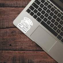 10入組貓咪貼紙,貓媽媽貼紙,筆記型電腦貼紙,水瓶貼紙,有趣的貓咪,防水乙烯基材質,車貼,貓貼紙,筆記型電腦貼紙 - 黑與白 - 查看 4