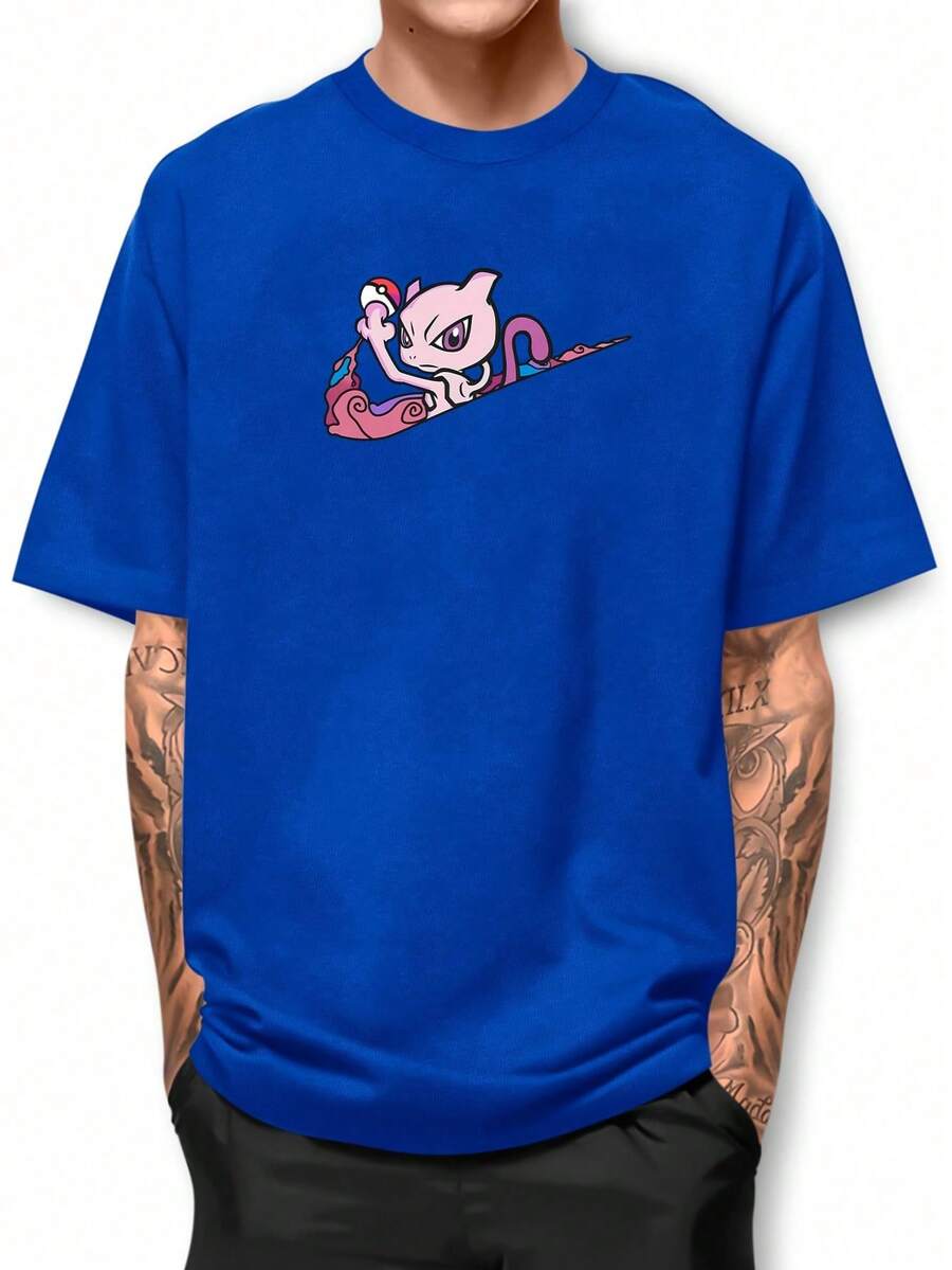 Men T-Shirts - Xanh đậm - Xem 1