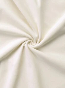 1PC Metallic Detail Cushion Cover Without Filler, Simple Throw Pillow Case, For Sofa, Living Room - White - View 6