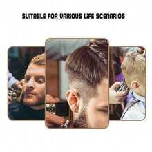 T9 Skull Printed Fast Charge Hair Clipper With Colorful Comb, Usb Rechargeable Electric Hair Trimmer For Home Use, Suitable For Men Trimming Hair, Beard, Etc. (Accessories Color Random) - White - View 6