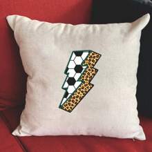 1/2入組足球畫熱壓熱轉印貼紙,用於diy衣服,t恤,口罩,牛仔褲,背包,男士熱轉印膠片 - 多色 - 查看 4