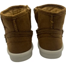Ankle Boots For Girls Warm Winter Coffee Color - Camel - View 9