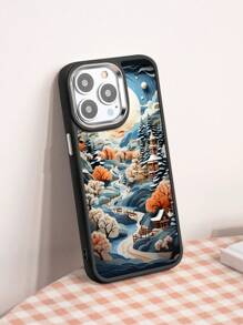 Electroplated Lens Frame Phone Case Compatible With IPhone - Multicolor - View 3