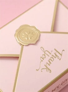 10 件欧式简约创意烫金礼品盒，信封形糖果袋，适用于婚礼、生日、派对和化妆品包装、圣诞节情人节 - 橄欖綠 - 查看 6