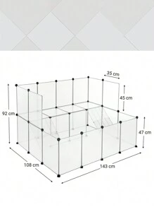 SONGMICS Small Animal Cages & Accessories - White - View 5