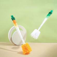 五合一杯刷,多功能長柄杯刷,瓶刷,蓋槽清潔刷,吸管刷 - 橄欖綠 - 查看 3