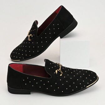 Men'S Slip-On Loafers Personalized Fashionable Casual Shoes