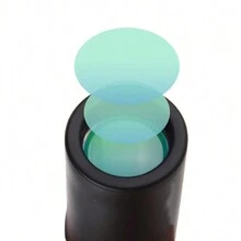 2000x25便攜式單筒望遠鏡,高清影像,適用於戶外露營、狩獵、旅遊、音樂會、釣魚 - 黑色 - 查看 5