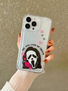 Airbag Clear Shell Phone Case Compatible With IPhone 15, Simple Style Compatible With IPhone 14 Pro Max 13/11 Anti-Falling Soft Tpu Cover - Multicolor - View 2