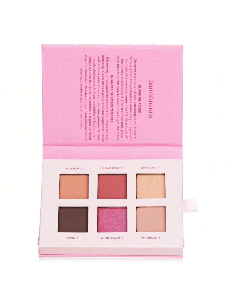 BareMinerals Mineralist Eyeshadow Palette (6x Eyeshadow) - # Rosewood 6x1.3g/0.04oz - 白色 - 查看 1