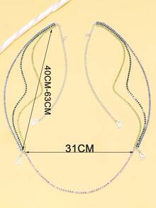 Shoulder Chain - Silver - View 2