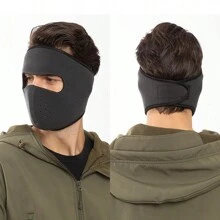 Sun Protective Anti UV Winter Face Mask & Ski Neck Gaiter - Cold Weather Half Balaclava - Pink - View 4