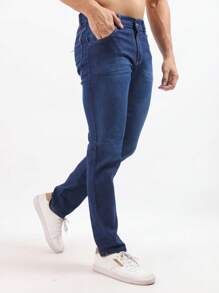 Men Jeans - Blue - View 8
