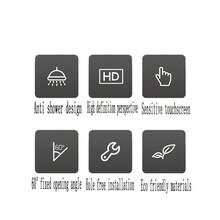 1個浴室防水手機殼,附牆掛手機支架,可觀賞電視節目,不需鑽孔安裝 - 粉色 - 查看 4