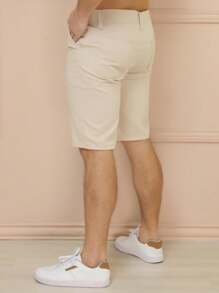 Men Shorts - Màu be - Xem 4