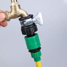 1 Set, Durable Universal Water Faucet Adapter Plastic Hose Fitting Quick Connect Fitting Tap For Car Washing Garden Irrigation