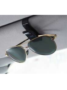 1 Miếng Ô tô/xe hơi Kính Kẹp Đa chức năng phổ cập Kính râm Giá đỡ Đối với Tấm che nắng ô tô - màu đen - Xem 1