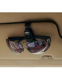 1 Miếng Ô tô/xe hơi Kính Kẹp Đa chức năng phổ cập Kính râm Giá đỡ Đối với Tấm che nắng ô tô - màu đen - Xem 2