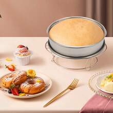 6 Pack 4 Inch Double Rolled English Muffin Rings, Stainless Steel Crumpet Rings, Tart Rings, Round - Silver - View 5