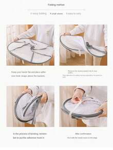 1pc Double Layer Multifunctional Mosquito-Proof Drying Net, Sturdy And Durable, Suitable For Drying Small Clothes, Dried Fish And Vegetables. - White - View 6