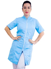 Women Coats - 淺藍色 - 查看 2