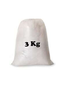 Relleno Delcron Siliconizado Suave Esponjoso X 3kg - Blanco - Ver 1