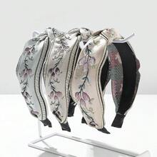 1件刺繡頭帶,日常髮飾 - 彩色 - 查看 1