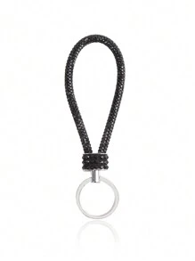 1PC Rhinestone Keychain Sparkles With A Full Rhinestone Lanyard Keychain Wristband Bracelet Keychain Is Light And Bright, And The Keychain Sparkles Firmly, And It Is Portable To Travel Casual - Color - View 13