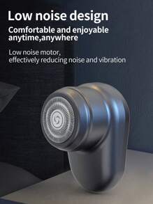 1pc+Usb Powered+2w+Electric Shaver - Black - View 3