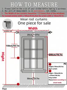 1 Pieza De Cortinas Completas De Color Sólido De Estilo Simple Moderno Con Medio Sombreado De Luz Y Sombreado Inferior