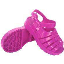 Kids Flat Sandals - Màu Hồng Tươi - Xem 1