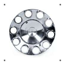Tapón Copa Rin Tracto Camión Delantero Cromado 10 Birlos C70 - Plateado - Ver 6
